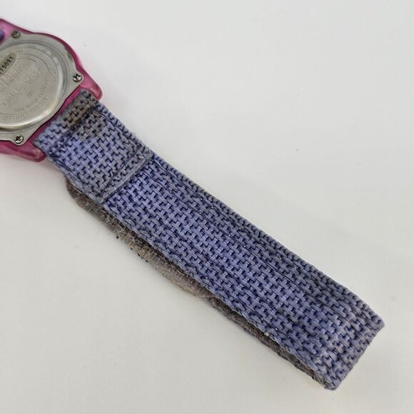 Timex Kids Watch 29MM White Dial Canvas Bands New Battery - Picture 9 of 11